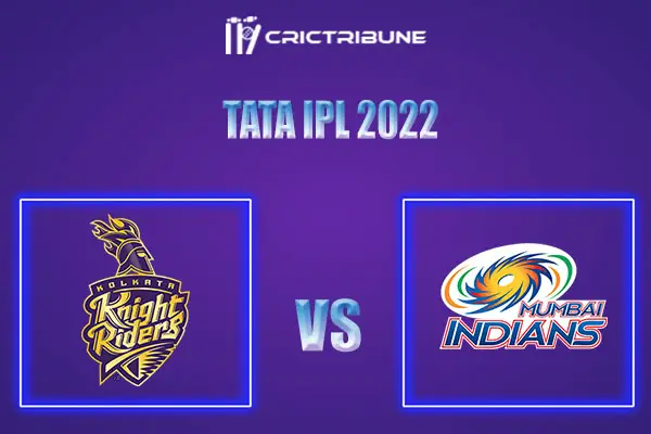 MI vs KOL  Live Score, In the Match of Tata IPL 2022, which will be played at Brabourne Stadium, Mumbai. MI vs KOL Live Score, Match between Mumbai Indians vs K.