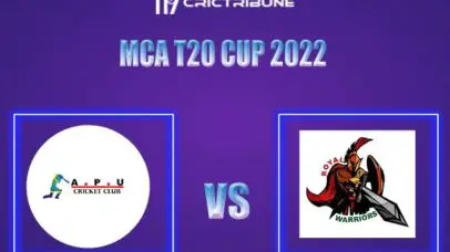 ROW vs APU Live Score, In the Match of MCA T20 Cup, which will be played at Kinrara Academy Oval, Kuala Lumpur, Kuala Lumpur.. ROW vs APU Live Score, Match betw