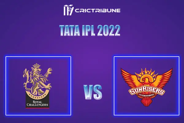 SRH vs BLR Live Score, In the Match of Tata IPL 2022, which will be played at Brabourne Stadium, Mumbai. SRH vs BLR Live Score, Match between Sunrisers Hyderab.