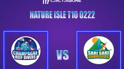 SSS vs CRD Live Score, In the Match of Nature Isle T10 2022 which will be played at Windsor Park, Roseau, Dominica, Roseau. .SSS vs CRD Live Score, Match between