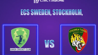 STT vs UME Live Score, In the Match o fECS Sweden, Stockholm, 2022, which will be played at Landskrona Cricket Club, Landskrona. STT vs UME Live Score, Match b.