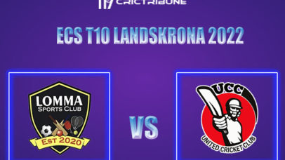 UCC vs LOM Live Score, In the Match of ECS T10 Landskrona 2022, which will be played at Landskrona Cricket Club, Landskrona. UCC vs LOM Live Score, Match betwee