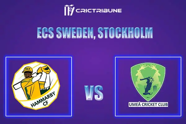 UME vs HAM Live Score, In the Match o fECS Sweden, Stockholm, 2022, which will be played at Landskrona Cricket Club, Landskrona. UME vs HAM Live Score, Match b.