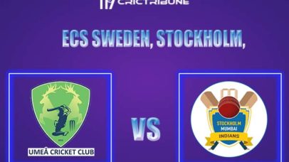 UME vs SMI Live Score, In the Match o fECS Sweden, Stockholm, 2022, which will be played at Landskrona Cricket Club, Landskrona. UME vs SMI Live Score, Matcing.