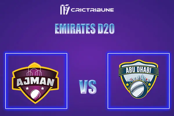 ABD vs AJM Live Score, In the Match of Emirates D10 2021, which will be played at R Premadasa Stadium, Colombo. ABD vs AJM Live Score, Match between Dhabi vs...
