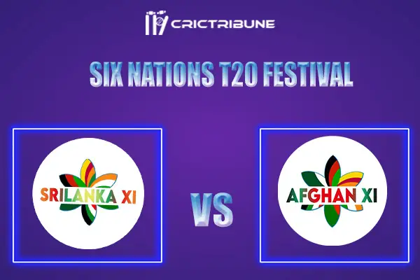 AFG-XI vs SL-XI Live Score, AFG-XI vs SL-XI In the Match of Six Nations T20 Festival 2022, which will be played at Sulaibiya Cricket Ground.. PRS vs BRN Live Sc