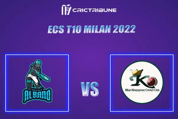 ALB vs MK Live Score, ALB vs MK In the Match of ECS T10 Milan 2022, which will be played at SMilan Cricket Ground. RBG vs TRO Live Score, Match between Albano v