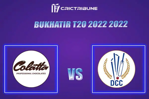 COL vs DCS Live Score, In the Match of Bukhatir T20 2022 2022, which will be played at Sharjah Cricket Ground, Sharjah. COL vs DCS Live Score, Match between Col