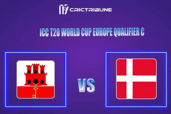 DEN vs GIB Live Score, DEN vs GIB In the Match of ICC T20 World Cup Europe Qualifier C 2022, which will be played at Royal Brussels Cricket Ground, Belgium. BEL