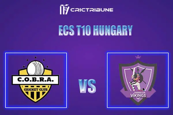 DEV vs COB Live Score, DEV vs COB In the Match of ECS T10 Hungary 2021 which will be played at GB Oval, Szodliget. DEV vs COB Live Score, Match between Debrece.