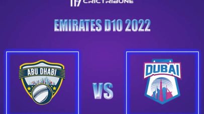 DUB vs ABD Live Score, In the Match of Emirates D10 2021, which will be played at Sharjah Cricket Stadium, Sharjah. DUB vs ABD Live Score, Match between Abu Dha