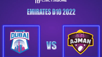 DUB vs AJM Live Score, In the Match of Emirates D10 2021, which will be played at Sharjah Cricket Stadium, Sharjah, United.o. DUB vs AJM Live Score, Match betwe