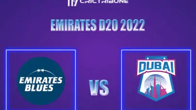 DUB vs EMB Live Score, In the Match of Emirates D20 2022, which will be played at ICC Academy, Dubai. DUB vs EMB Live Score, Match between Emirates Blues vs Dub