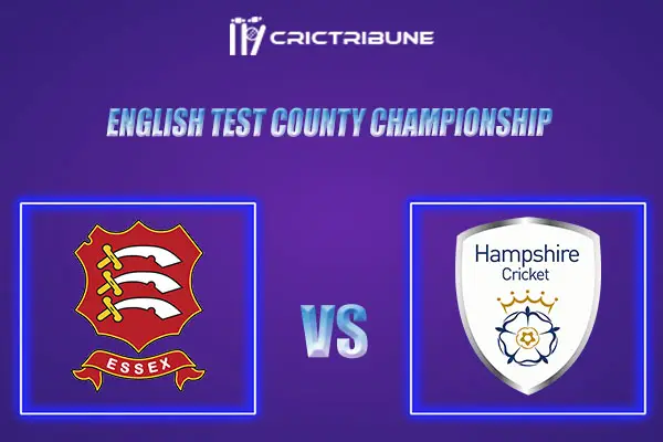 ESS vs HAM Live Score, In the Match of English Test County Championship 2022, which will be played at County Ground, Chelmsford, ESS vs HAM Live Score,.........