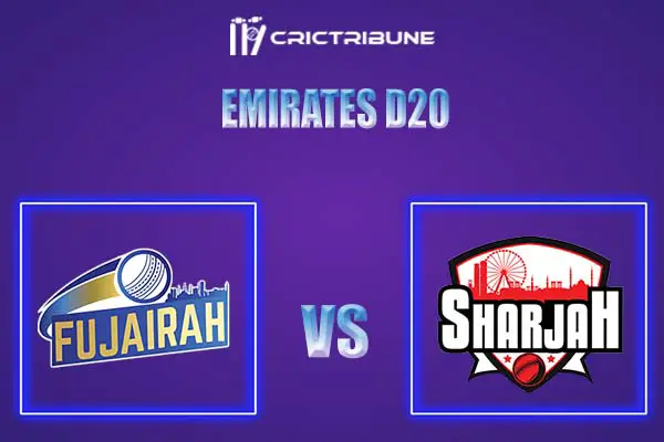 FUJ vs SHA Live Score, FUJ vs SHA In the Match of Emirates D20 2021 which will be played at ICC Academy, Dubai. FUJ vs SHA Live Score, Match between Fujairah v.