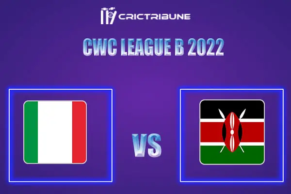 KEN vs ITA Live Score, In the Match of CWC League B 2022 which will be played at Lugogo Cricket Oval, Kampala.. KEN vs ITA Live Score, Match between Kenya vs It