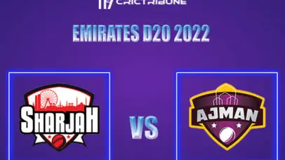 SHA vs AJM Live Score, In the Match of Emirates D20 2022, which will be played at Sharjah Cricket Ground, Sharjah. AJM vs SHA Live Score, Match between Ajman vs