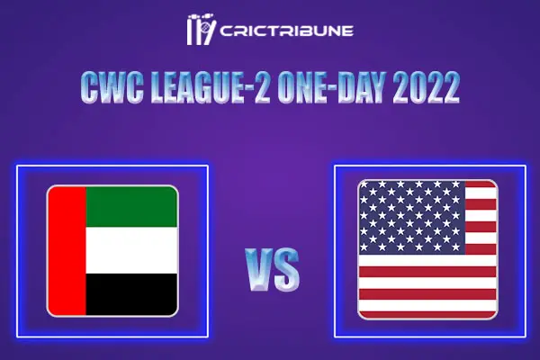 UAE vs USA Live Score, In the Match of CWC League-2 One-Day 2021, which will be played at Moosa Stadium, Pearland UAE vs USA Live Score, Match between USA vs Un