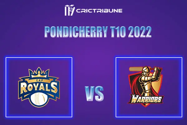 WAR vs ROY Live Score, In the Match of Pondicherry T10 2022, which will be played at Pondicherry Siechem Ground in Pondicherry. WAR vs ROY Live Score, Match....
