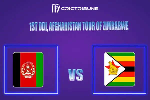 ZIM vs AFG Live Score, ZIM vs AFG In the Match of 1st ODI, Afghanistan tour of Zimbabwe, which will be played at Harare Sports Club, Harare ZIM vs AFG Live Scor