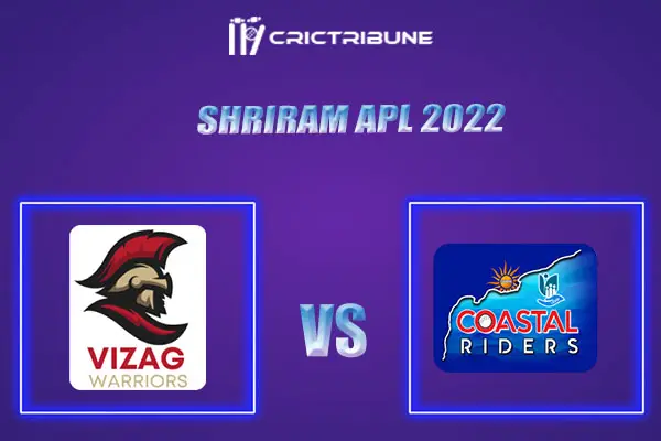 CSR vs VZW Live Score, CSR vs VZW In the Match of Shriram APL 2022, which will be played at Dr. Y.S. Rajasekhara Reddy ACA-VDCA Cricket Stadium, Visakhapat.....