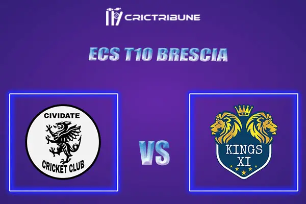 CIV vs KIN-XI Live Score, CIV vs KIN-XI In the Match of ECS T10 Brescia, which will be played at JCC Brescia Cricket Ground, Brescia.. CIV vs KIN-XI Live Score,