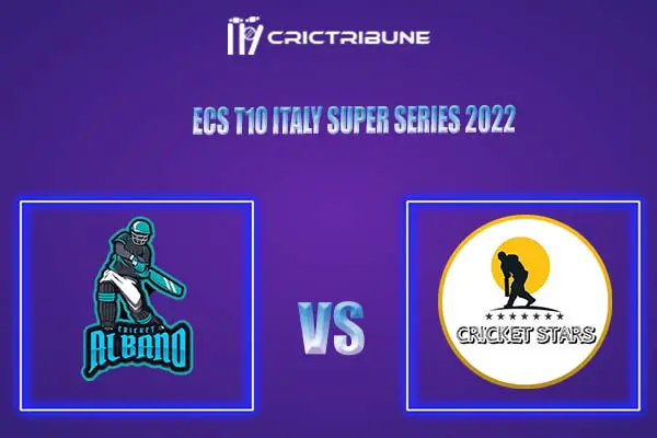 CRS vs ALB Live Score, In the Match of ECS T10 Italy Super Series 2022 which will be played atRoma Cricket Ground, Rome, Italy.CRS vs ALB Live Score, Match betw