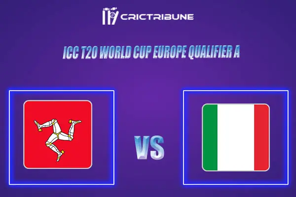 ITA vs IM Live Score, In the Match of ICC T20 World Cup Europe Qualifier A which will be played at Tikkurila Cricket Ground, Vantaa.FIN vs CYPLive Score, Match .