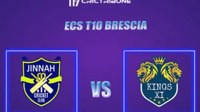 JIB vs KIN-XI Live Score, JIB vs KIN-XI In the Match of ECS T10 Brescia, which will be played at JCC Brescia Cricket Ground, Brescia.JIB vs KIN-XI Live Score, M