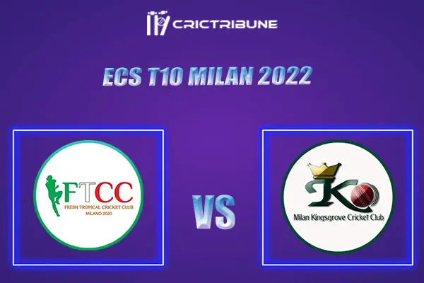 MK vs FT Live Score, BCC vs RBG In the Match of ECS T10 Milan 2022, which will be played at SMilan Cricket Ground. MK vs FTLive Score, Match between Fresh Tropi