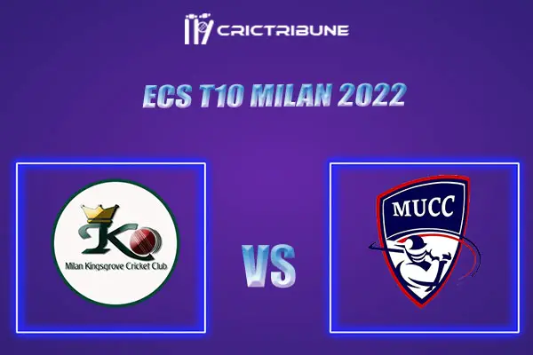 MU vs MK Live Score, MU vs MK In the Match of ECS T10 Milan 2022, which will be played at SMilan Cricket Ground. MU vs MK Live Score, Match between Milan United