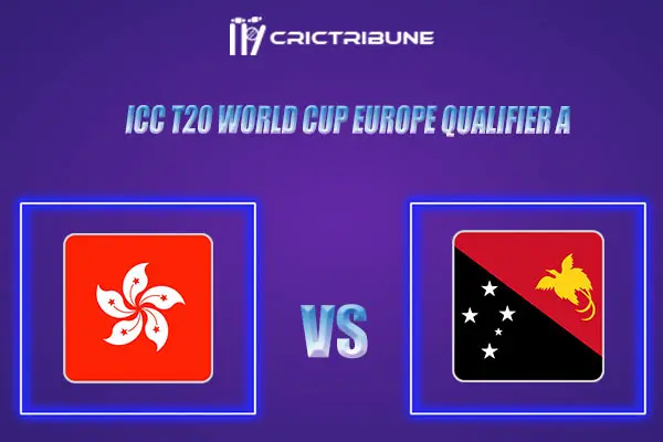 PNG vs HK Live Score, In the Match of ICC T20 World Cup Europe Qualifier B which will be played at Tikkurila Cricket Ground, Vantaa. PNG vs HK Live Score, Match