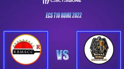 RBM vs ROR Live Score, In the Match of ECS T10 Rome 2022 which will be played at Roma Cricket Ground, Rome, Afghanistan.RBM vs ROR Live Score, Match between Ro.