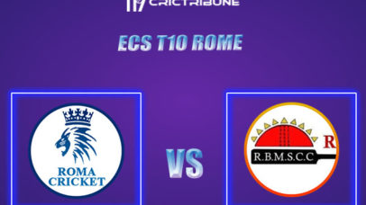 RBMS vs RCC Live Score, In the Match of ECS T10 Rome 2022 which will be played at Roma Cricket Ground, Rome, Afghanistan. RBMS vs RCC Live Score, Match between .