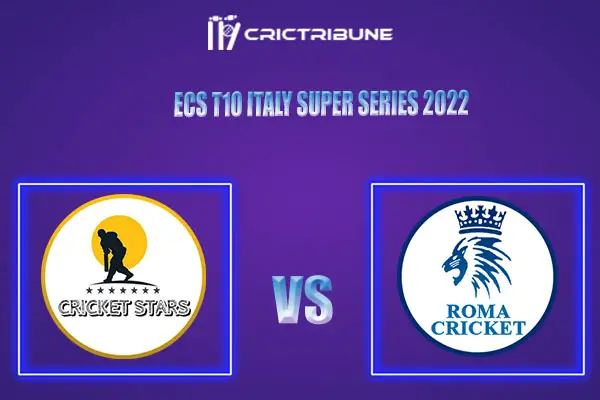 RCC vs CRS Live Score, In the Match of ECS T10 Italy Super Series 2022 which will be played atRoma Cricket Ground, Rome, Italy.RCC vs CRS Live Score, Match betw