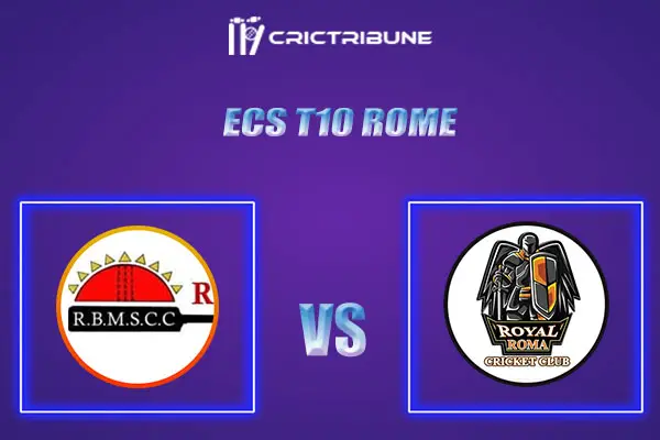 ROR vs RBMS Live Score, In the Match of ECS T10 Rome 2022 which will be played at Roma Cricket Ground, Rome, Afghanistan. ROR vs RBMS  Live Score, Match betwee..