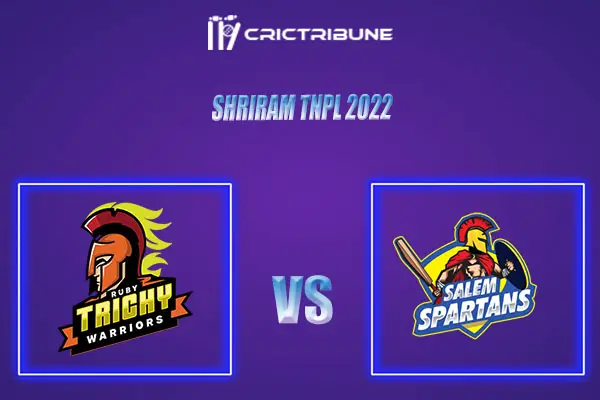 SS vs RTW Live Score, In the Match of Shriram TNPL 2021 which will be played at MA Chidambaram Stadium, Chennai. SS vs RTW Live Score, Match between Salem S vs .