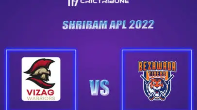 VZW vs BZW Live Score, VZW vs BZW In the Match of Shriram APL 2022, which will be played at Dr. Y.S. Rajasekhara Reddy ACA-VDCA Cricket Stadium, Visakhapa......