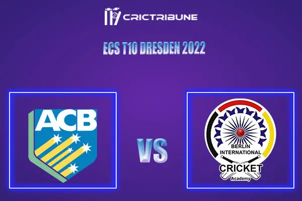 ACB vs ICAB Live Score ,ACB vs ICAB In the Match of ECS T10 Dresden 2022 which will be played at Estádio Municipal de Miranda do Corvo, Portugal. ACB vs ICAB L