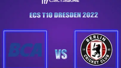 BER vs BCA Live Score, BER vs BCA In the Match of ECS T10 Dresden 2022 which will be played at Estádio Municipal de Miranda do Corvo, Portugal.ACB vs ICAB Live .