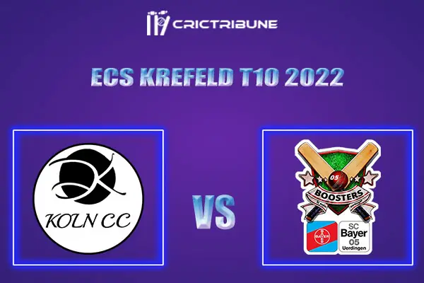 BYB vs KCC Live Score, KCH vs ARS  In the Match of ECS Krefeld T10 2022, which will be played at the Bayer Uerdingen Cricket Ground.BYB vs KCCLive Score, Match b