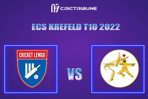 GSB vs LEM Live Score, KCH vs ARS  In the Match of ECS Krefeld T10 2022, which will be played at the Bayer Uerdingen Cricket Ground GSB vs LEM Live Score,.......