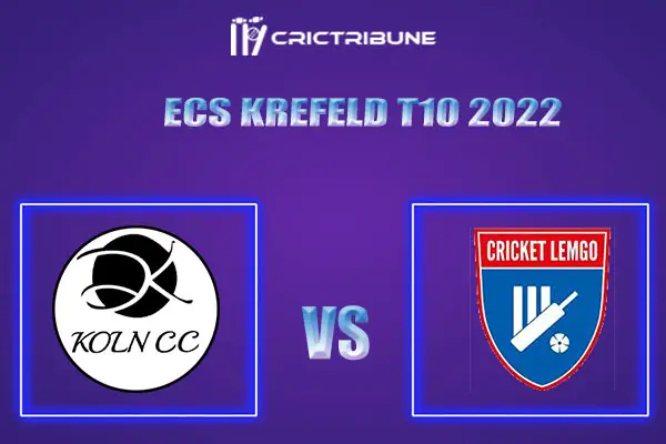 LEM vs KCC Live Score, KCH vs ARS  In the Match of ECS Krefeld T10 2022, which will be played at the Bayer Uerdingen Cricket Ground.LEM vs KCC Live Score, Match .