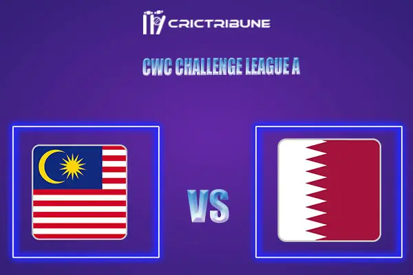 MAL vs QAT Live Score, In the Match of CWC Challenge League A 2022 which will be played at Maple Leaf 1, King City, Ontario.MAL vs QAT Live Score, Match betwe..