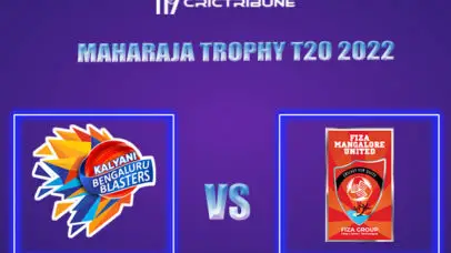 MU vs BB Live Score, MU vs BB  In the Match of Maharaja Trophy T20 2022, which will be played at Srikantadatta Narasimha Raja Wadeyar Ground, Mysore..MU vs BB Li