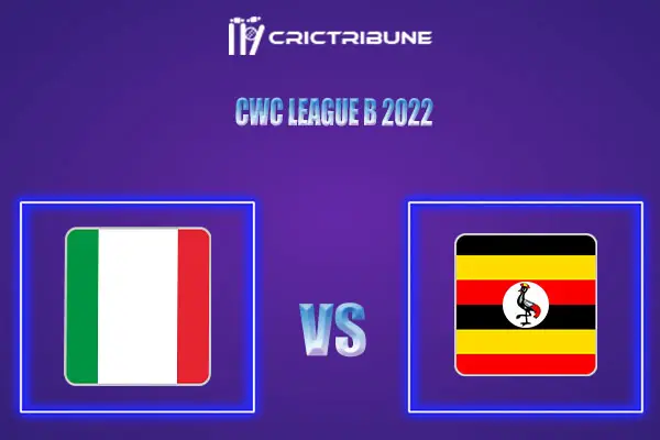 UGA vs ITA Live Score, In the Match of CWC League B 2022 which will be played at Lugogo Cricket Oval, Kampala.. UGA vs ITA Live Score, Match between Uganda vs..