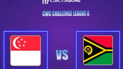 VAN vs SIN Live Score, In the Match of CWC Challenge League A 2022 which will be played at Maple Leaf 1, King City, Ontario.VAN vs SIN Live Score, Match betwee.