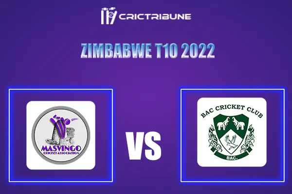 BAC vs GZC  Live Score, TPC I vs TPC II  In the Match of Zimbabwe T10 2022, which will be played at Harare Sports Club, Harare BAC vs GZC Live Score, Match betwee