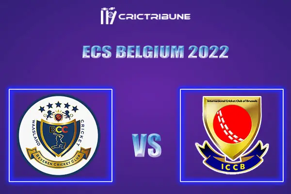 ICCB vs BEV Live Score, LIE vs GEN In the Match of ECS Belgium 2022, which will be played at Vrijbroek Cricket Ground in Mechelen, Belgium ICCB vs BEV Live Scor