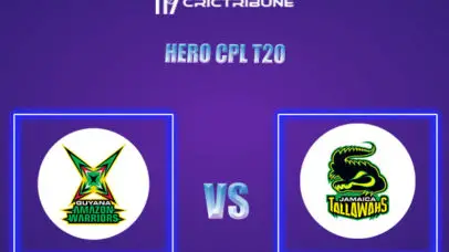 JAM vs GUY Live Score, JAM vs GUY In the Match of Hero CPL T20 2022, which will be played at Warner Park, St Kitts SLK vs TKR Live Score, Match between Jamaica .